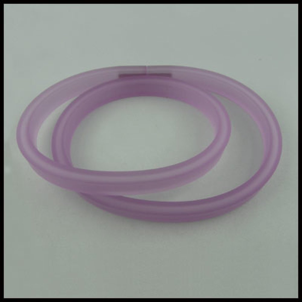 0,50 cm PVC hul rektangel Violet Pink