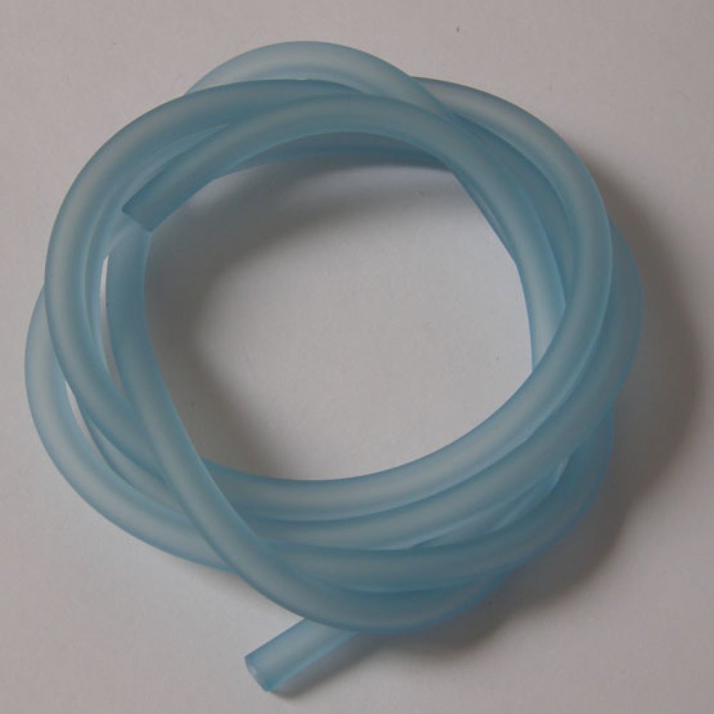 1 meter Pvc-hulsnor 5 mm akvamarin