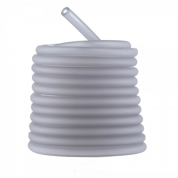 1 meter Pvc-hulsnor 6,5 mm lysegr&aring; 1 meter