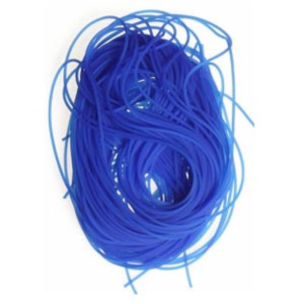 1 meter 1,5 mm PVC-tråd Medium Blue.