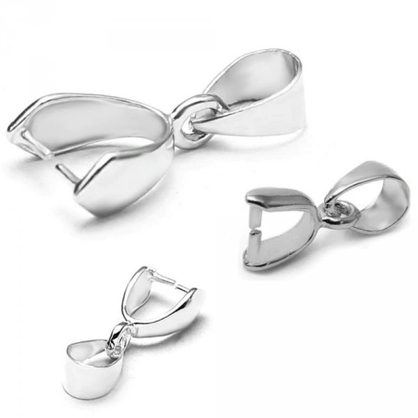 1 ring cabochonholder 18 mm s&oslash;lv N&deg;04