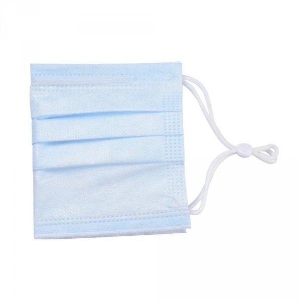 20 hvide elastiske b&aring;nd med justerbar sp&aelig;nde til maske.