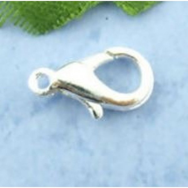 20 karabinhageclips 12 x 07 mm s&oslash;lv