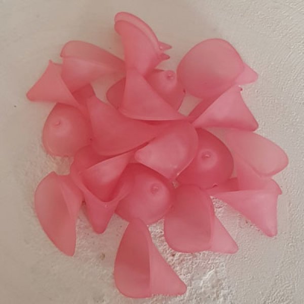 20 m&oslash;rklilla Arum-blomster Sm&aring;