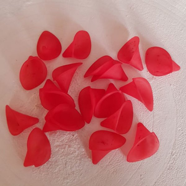 20 blomster Arums r&oslash;d lille model