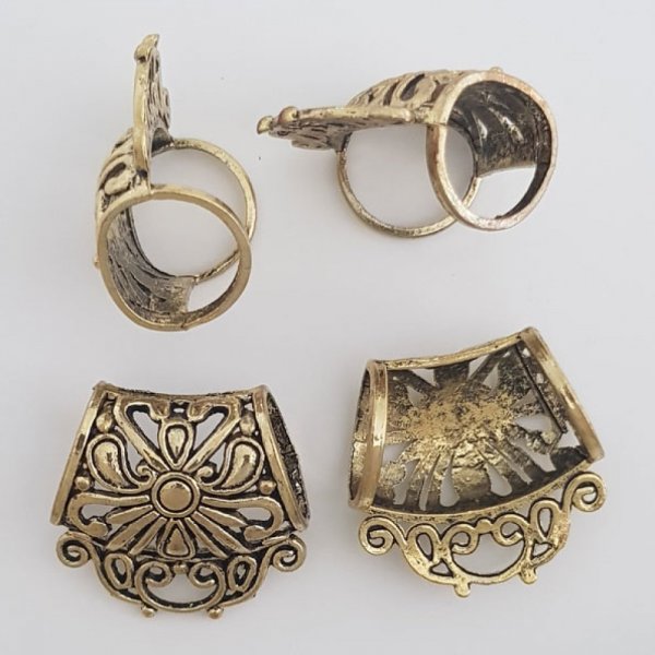 2 t&oslash;rkl&aelig;de l&oslash;kker N&deg;58 Guld