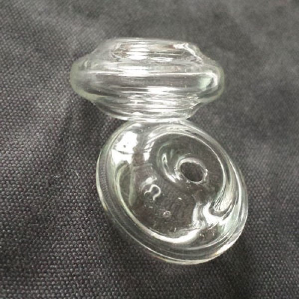 5 glaskugler Plade N&deg;06 til at fylde