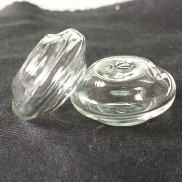 5 glaskugler Plade N&deg;06 til at fylde