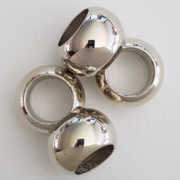 CCB t&oslash;rkl&aelig;de ringe med stort hul nr. 52