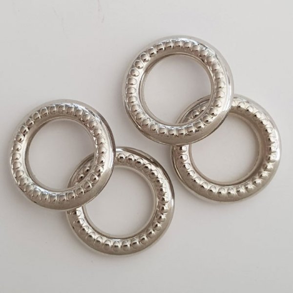 CCB t&oslash;rkl&aelig;de ringe med stort hul nr. 55