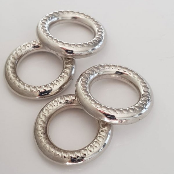 CCB t&oslash;rkl&aelig;de ringe med stort hul nr. 55