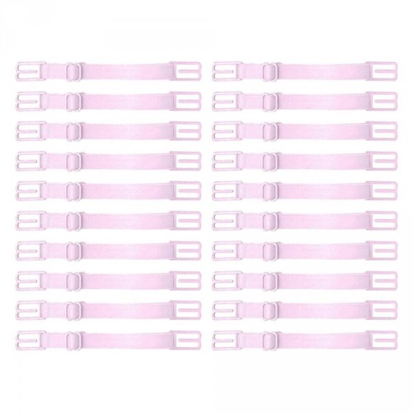 Elastisk strop 20 Justerbar maskeforl&aelig;nger &oslash;rekrog Hvid