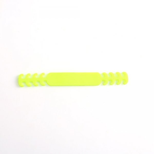 Elastisk strop 5 Justerbare &oslash;rebeskyttere til maske Gul