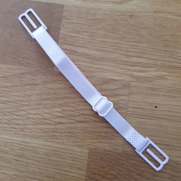 Elastisk rem Justerbar maskeforl&aelig;ngelse &Oslash;rekrog Hvid maskeforl&aelig;ngelse