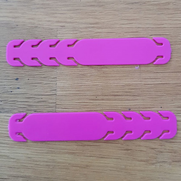 Elastisk strop Justerbar &oslash;rebeskytter til maske N&deg;02 Fushia