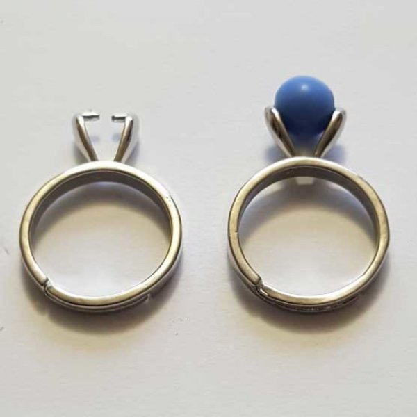 Bague R&eacute;glable Argent N&deg;03