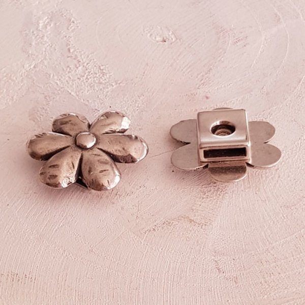 Zamac-ring til l&aelig;der 10 mm N&deg;01