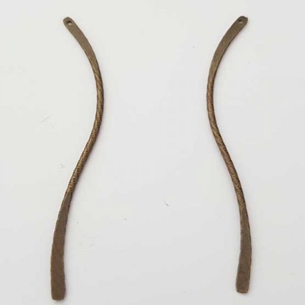 Bar buet metalstang fors&oslash;lvet 1 ring N&deg;03 Bronze