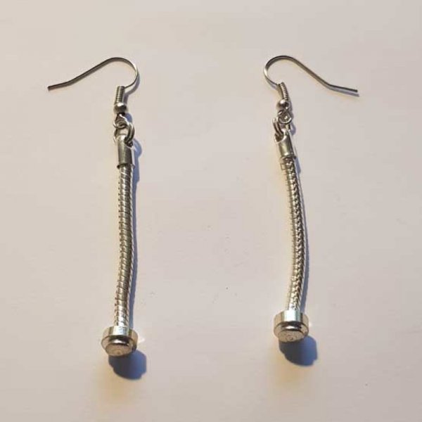 Boucle D'Oreille sans pas de vis 6.5 cm