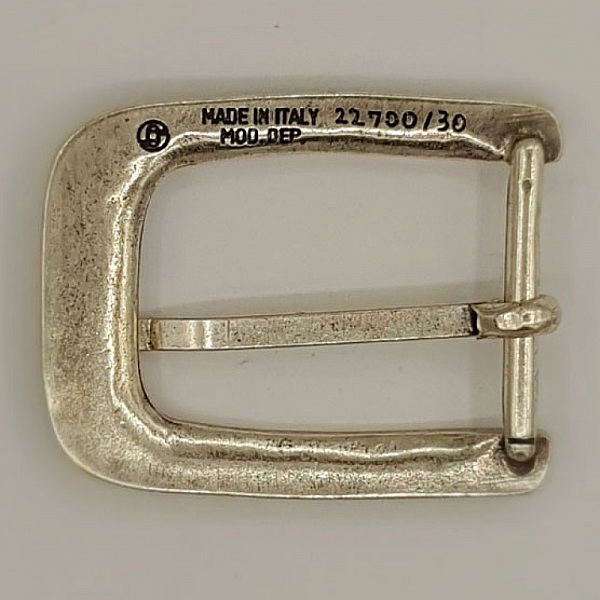 Boucle de ceinture Argent en Zamac N&deg;03