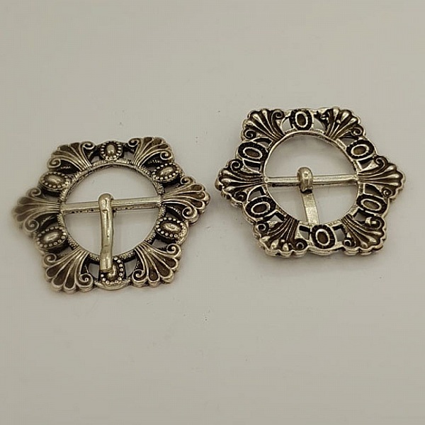 Boucle de ceinture Argent en Zamac N&deg;05