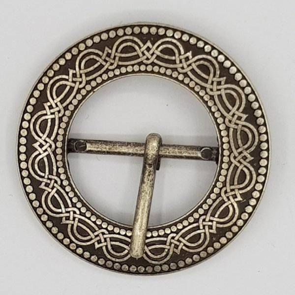 Boucle de ceinture Argent N&deg;06