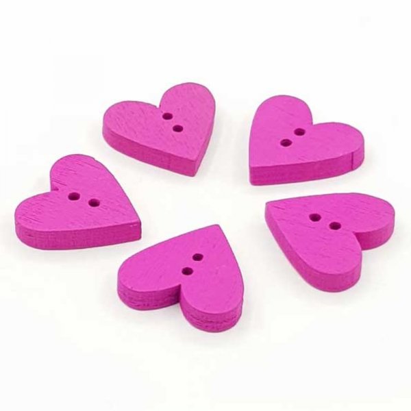 Lilla hjerteknap N&deg;01-01