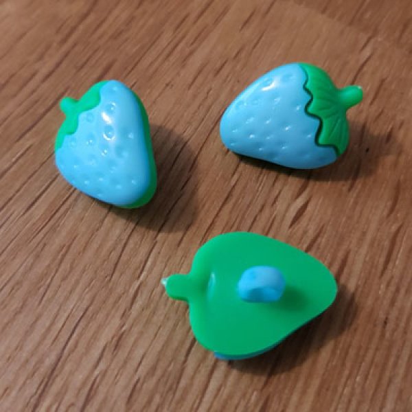 Knap fantasi, b&oslash;rn, babyer Jordb&aelig;rm&oslash;nster N&deg;09 gr&oslash;n og lysebl&aring;