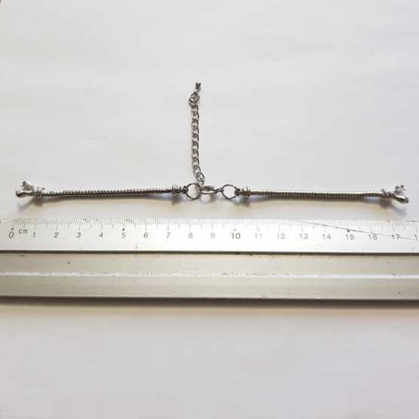 Europ&aelig;isk stil ur Dial k&aelig;de armb&aring;nd med karabinl&aring;s 8.5 X 9.5 Cm