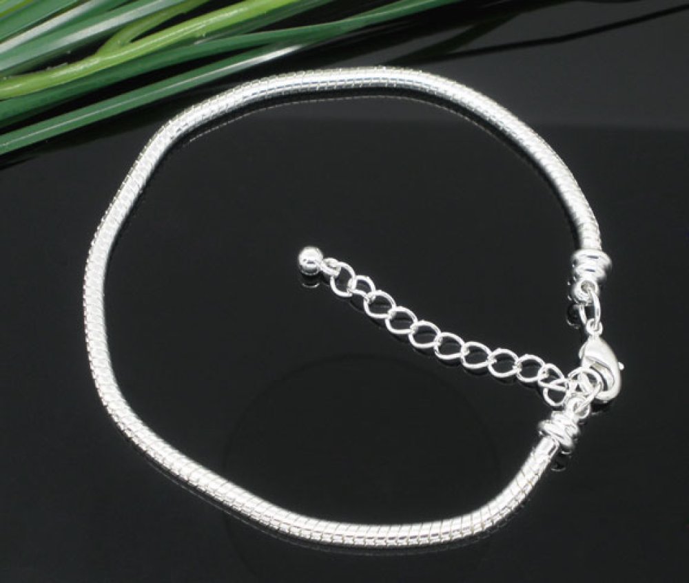 Europæisk karabinhage armbånd 21cm