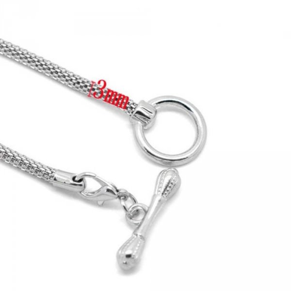 Europ&aelig;isk Toggle armb&aring;nd 18cm