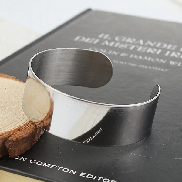 20 mm manchetarmb&aring;nd i rustfrit st&aring;l N&deg;03