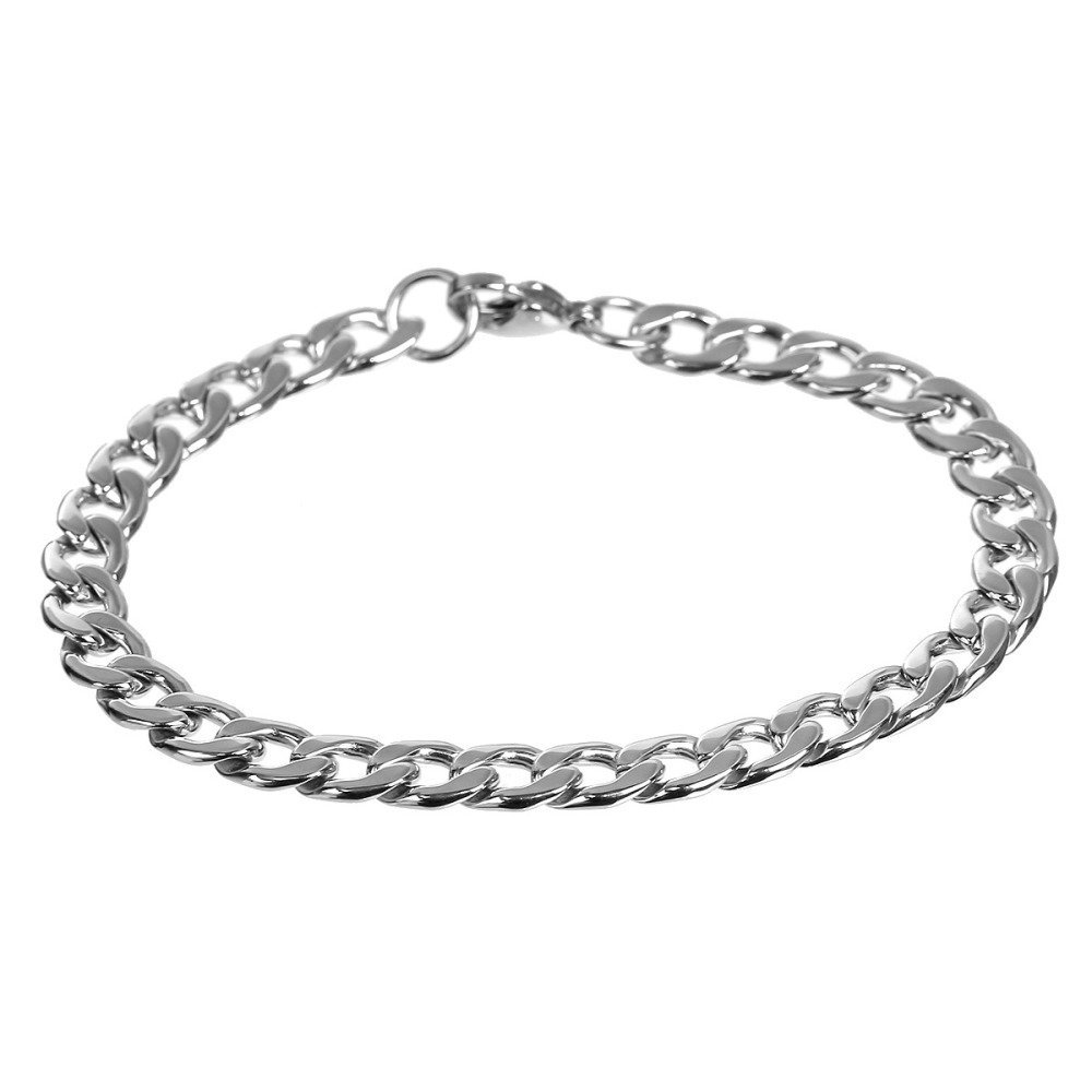 21 cm rustfrit stål armbånd N°03 i 304