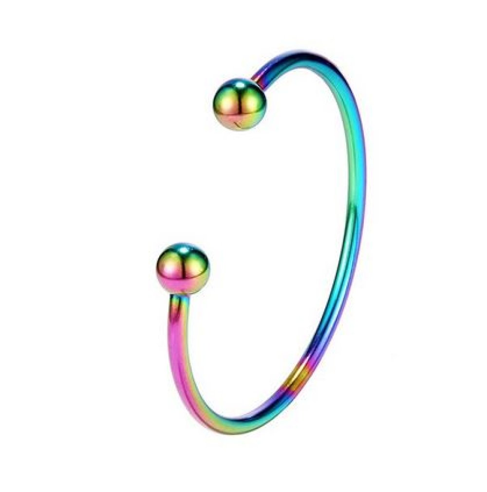 Bracelet Rigide Acier Inoxydable N°09 Multicolor