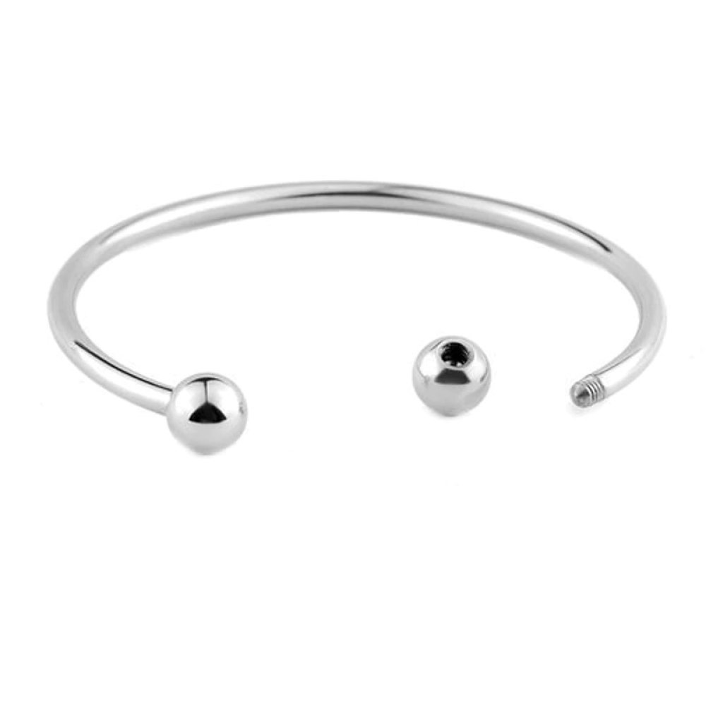 Bracelet Rigide Acier Inoxydable N°10 Argent