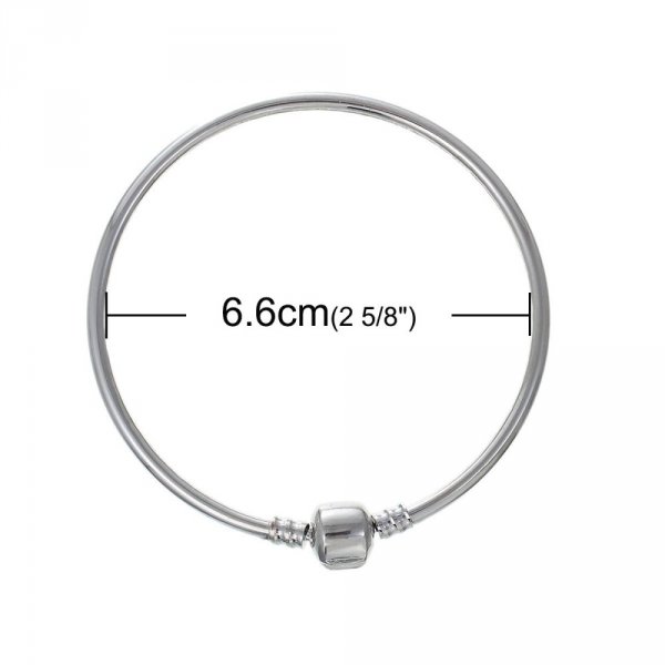Bracelet Rigide N&deg;07 Argent 22 cm
