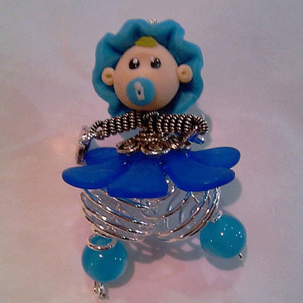 Charm Bar 2 ringe N&deg;04