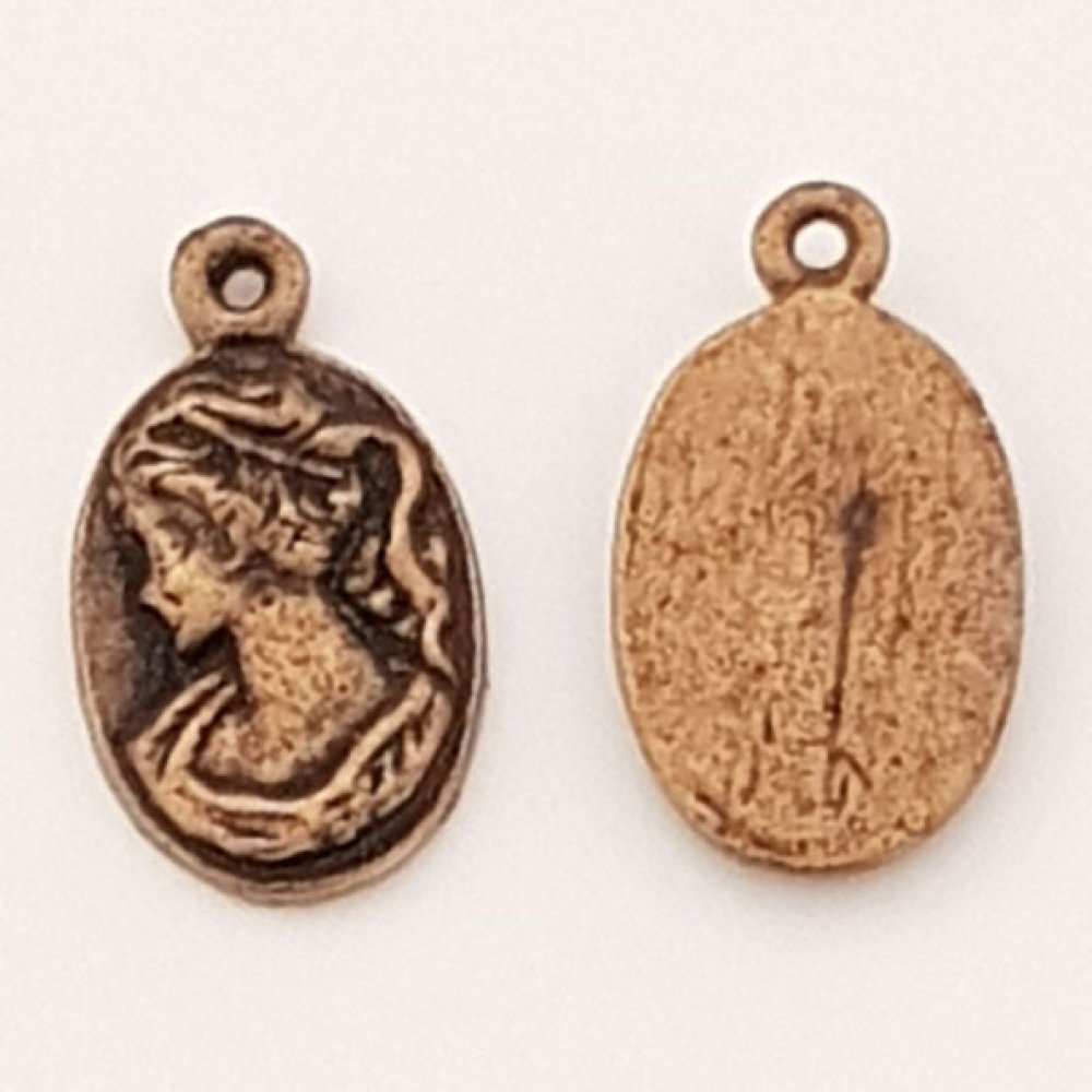 Charm Cameo kvinde N°01 Bronze