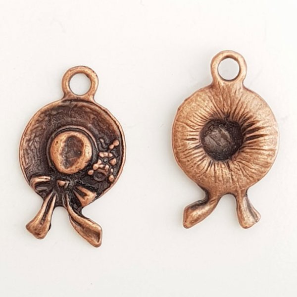 Hat Charm N&deg;02 Bronze