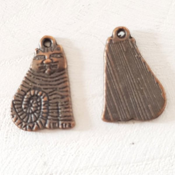 Charm Cat N&deg;23 kobber