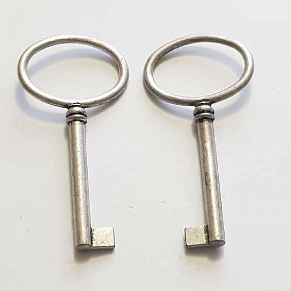 Breloque Clef N&deg;58 Argent