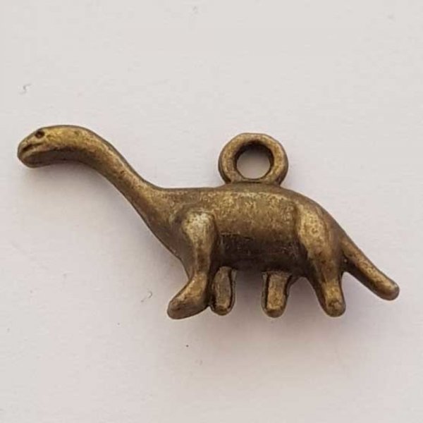 Breloque Dinosaure N&deg;03 Bronze