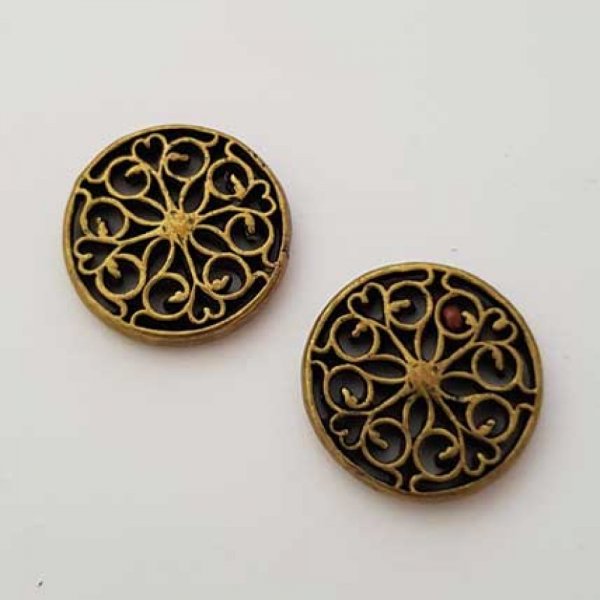 Charm Diverse N&deg;013 Bronze rund