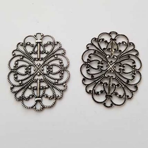 Breloque Divers N&deg;048 Connecteur Argent