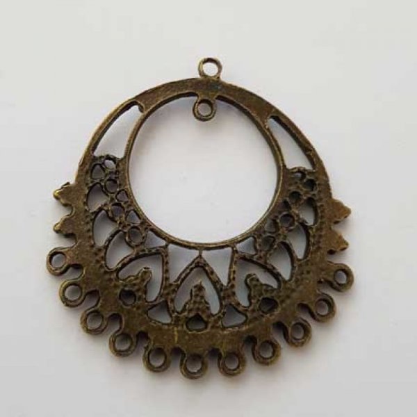 Breloque Divers N&deg;049 Connecteur Bronze