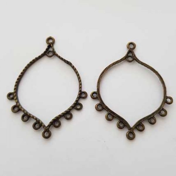 Breloque Divers N&deg;044 Connecteur Bronze