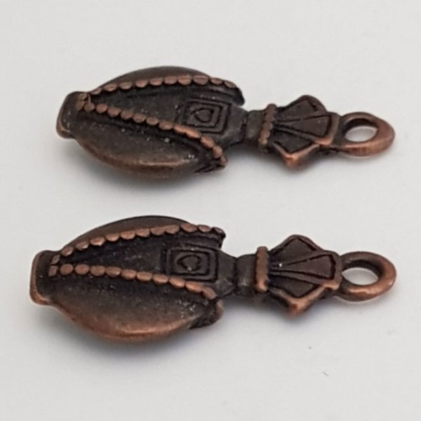 Charm parfume flaske N&deg;02 kobber