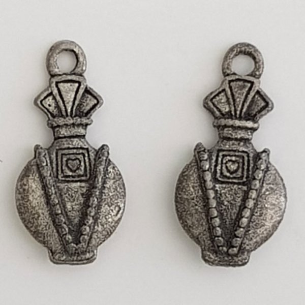 Charm Parfume flaske N&deg;02 Silver Matte