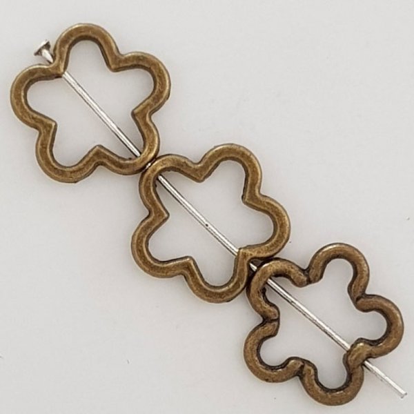 blomst charme metal N&deg;031 bronze