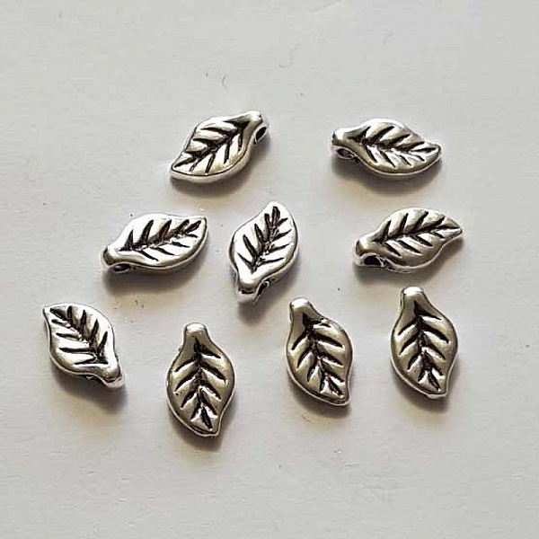 Breloque Fleur M&eacute;tal N&deg;121 Argent